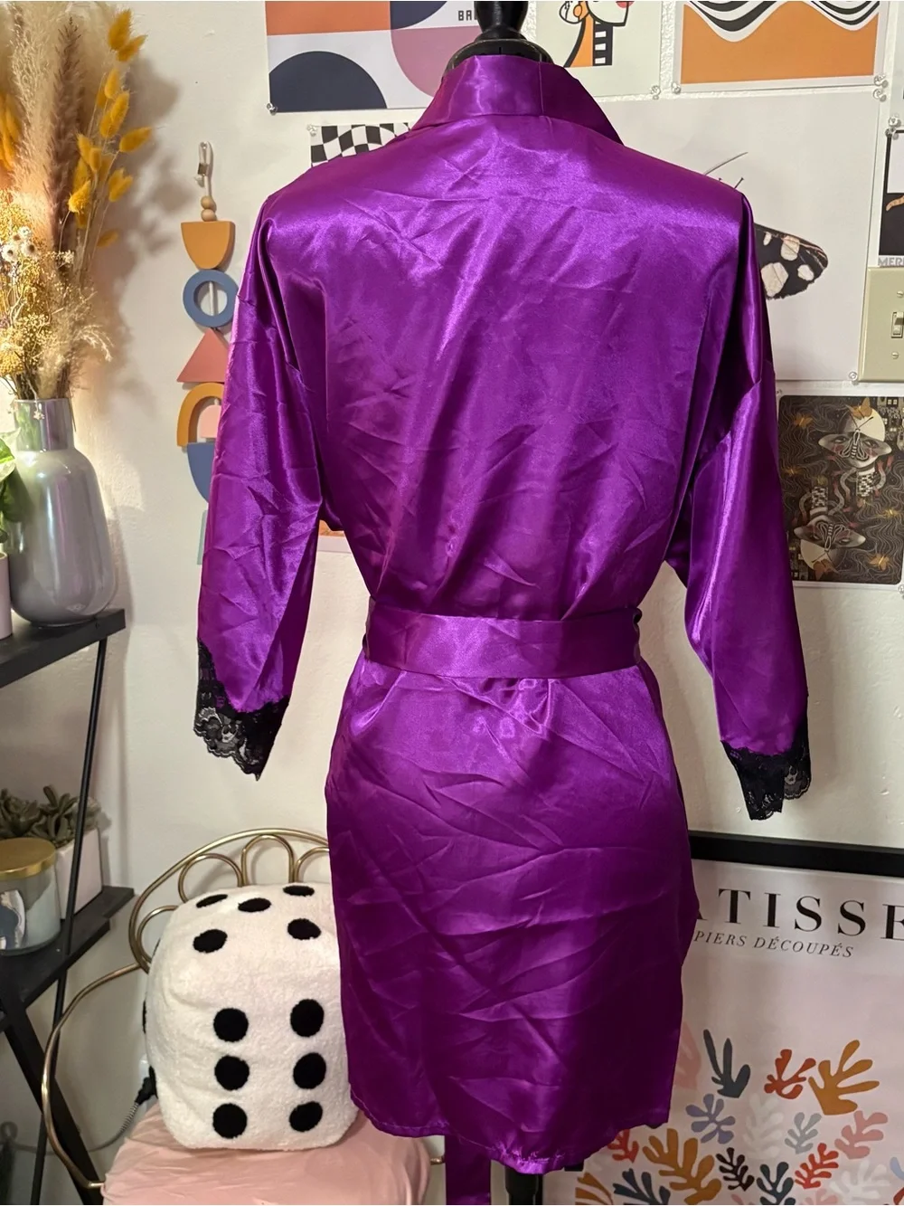 Vintage Frederick’s of Hollywood Satin Robe
